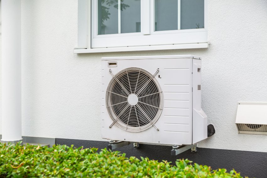 Wall-mounted Heat Pump installed by Grissom Heat & Air in Knoxville, TN